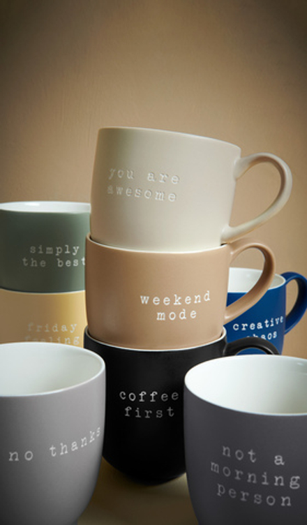 ASA Кружка Эй! 350 мл кофе сначала