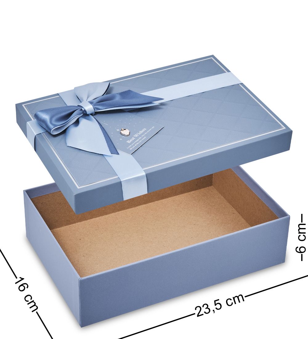 WF-166-A Набор коробок из 3 шт, синий