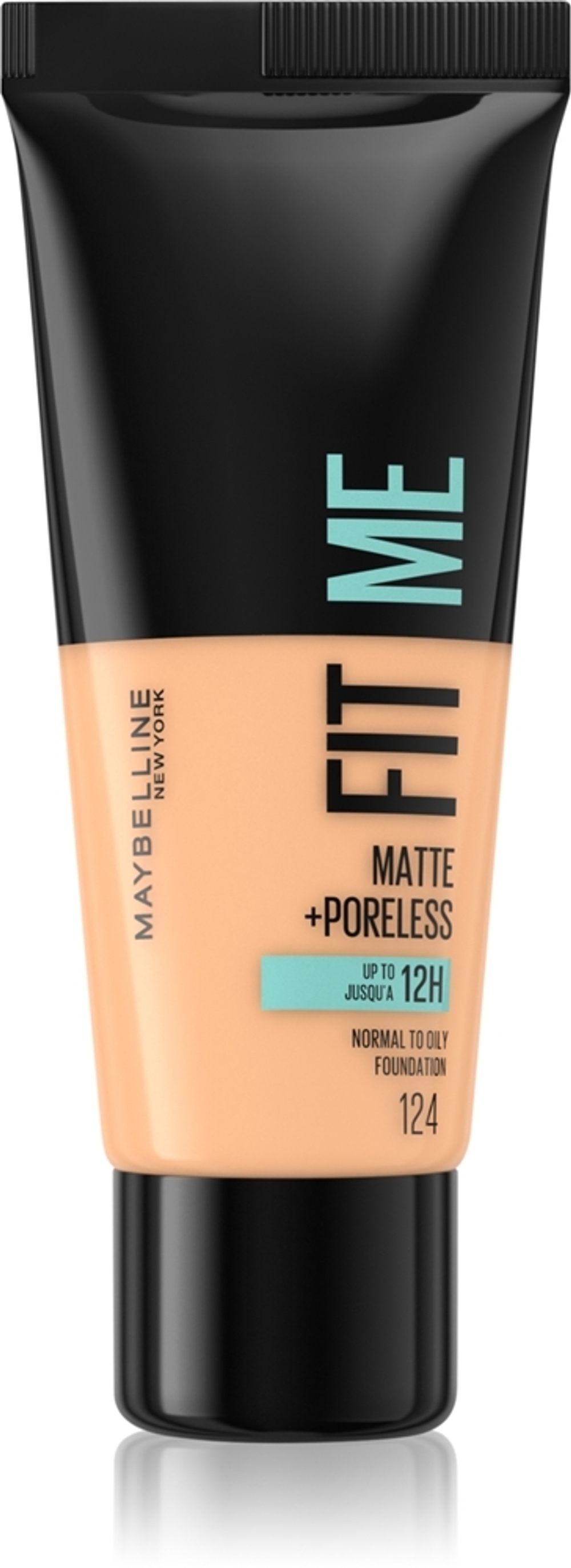 MAYBELLINE NEW YORK Fit Me! Matte+Poreless - Матирующая тональная основа для нормальной и жирной кожи, 30 ml