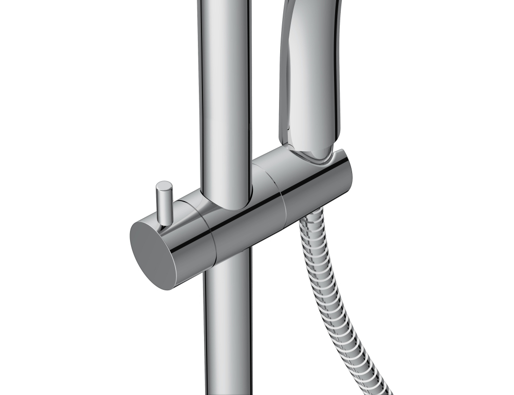 Душевая система BRASKO (смеситель термостатический) 3 режима шланг 150 металл