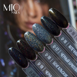 Гель-лак MIO NAILS U-18. Бенгальские огни, 8мл