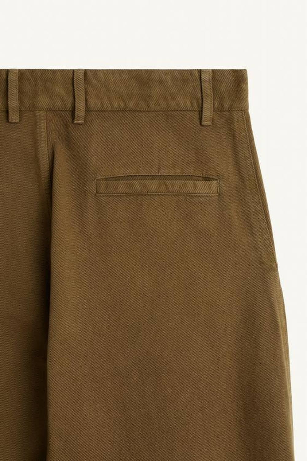 ZARA БРЮКИ BALLOON FIT, ХАКИ