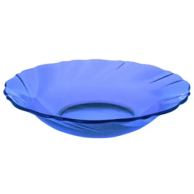 Тарелка стекл 20см глубокая SEA BRIM SAPHIR