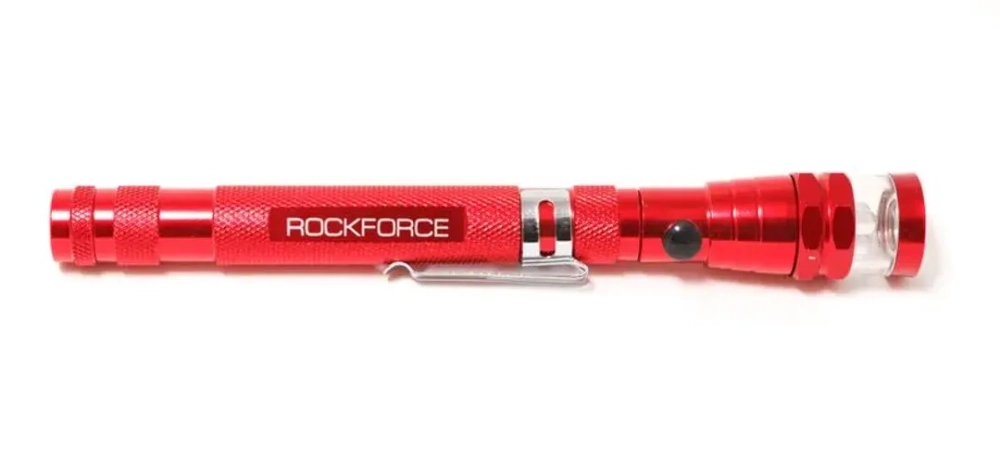 Фонарь телескопический с магнитом (3LED, 2.27кг, L:178-587мм), в блистере RockForce##Rock FORCE RF-686ML3