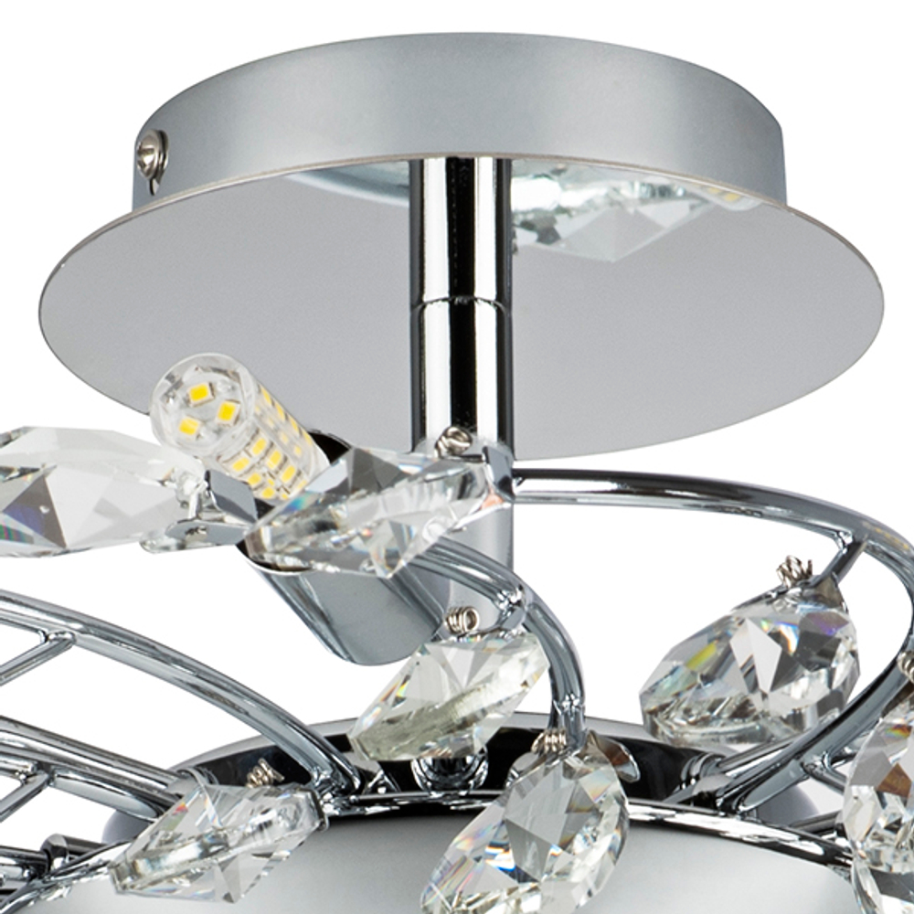 791184 Люстра потолочная ISABELLE 8х40W G9 ХРОМ