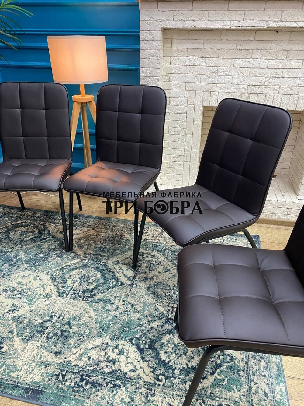 Стул «ЛОРД» шоколад экокожа