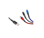 Кабель USB 3in1 Micro/Lightning/Type-C Awei CL-971