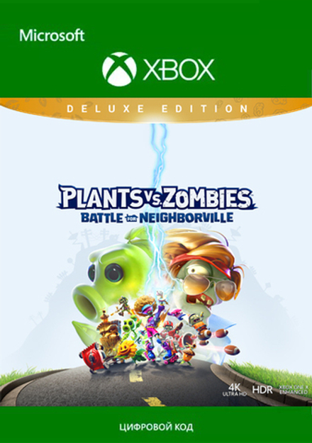 Plants vs. Zombies: Битва за Нейборвиль Deluxe Edition (для Xbox One/Series S/X, интерфейс и субтитры на русском языке) [Цифровой код доступа]