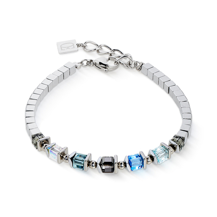 Браслет Coeur de Lion Blue-Silver 2100/30-0717