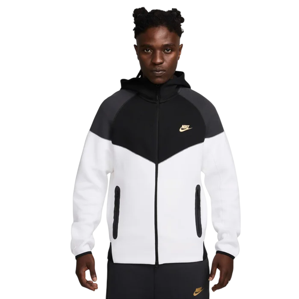 Зип Худи Nike Tech Fleece 2023 Black/White/Grey