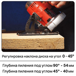 WORCRAFT Пила циркулярная дисковая аккумуляторная 165 мм, 3800 об/мин, 20V БЕЗ (АКБ и СЗУ)