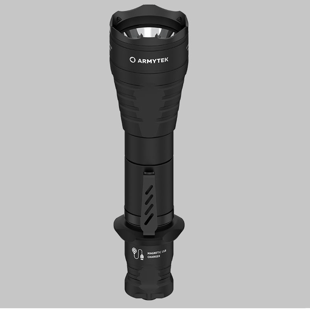 Фонарь тактический Armytek Predator Pro Magnet USB XHP35.2 HI Теплый (Warm), 1400 лм