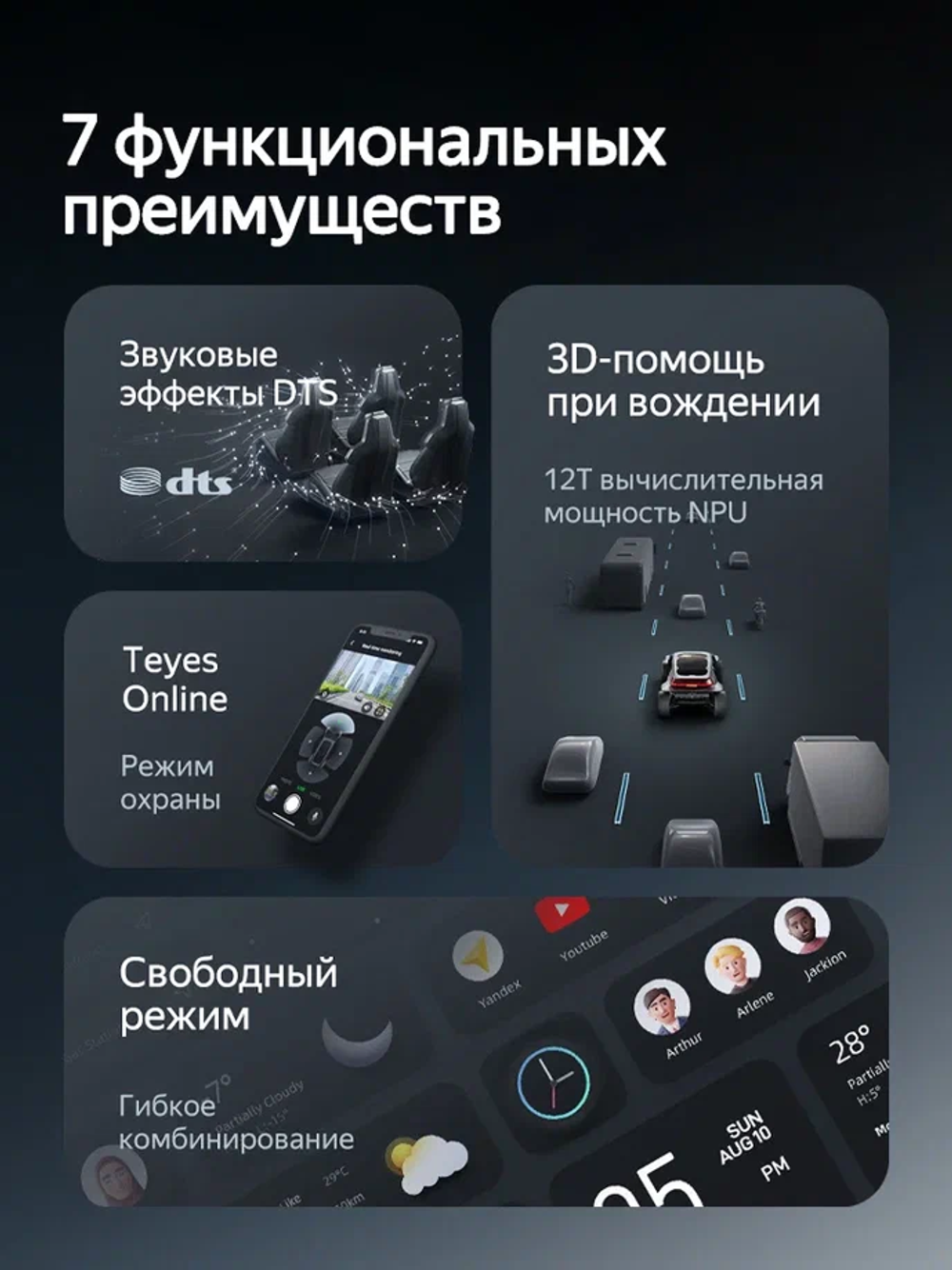 Автомагнитола Teyes CC4 PRO (8+128 Гб / 9")