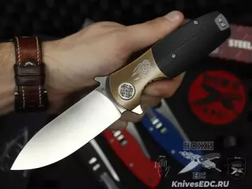 Складной нож Reptilian Буян-02 сталь D2, рукоять  G10