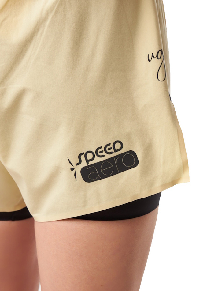 ШОРТЫ ЖЕНСКИЕ ELEVATE SHORT 5 | YELLOW
