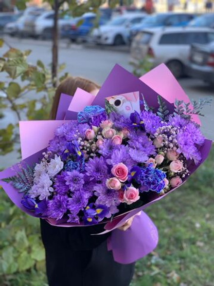 Букет цветов Большой баклажан