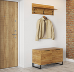 Прихожая Лофт дуб крафт золотой