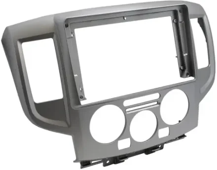 Магнитола для Nissan NV200 2009+ (рамка серебро) - FarCar BX9-360-9677 монитор 9.5" 2K QLED на Android 13, 6Гб+128Гб, CarPlay, 4G SIM-слот, 4 камеры в комплекте