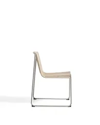 Уличный стул Tavari из бежевой веревки и стали