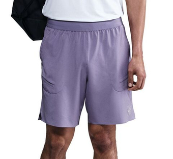 Мужские теннисные шорты Nike Court Advantage Dri-Fit 8in - пыльный аметист/белый