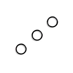 Кольцо для бретели черное 12 мм