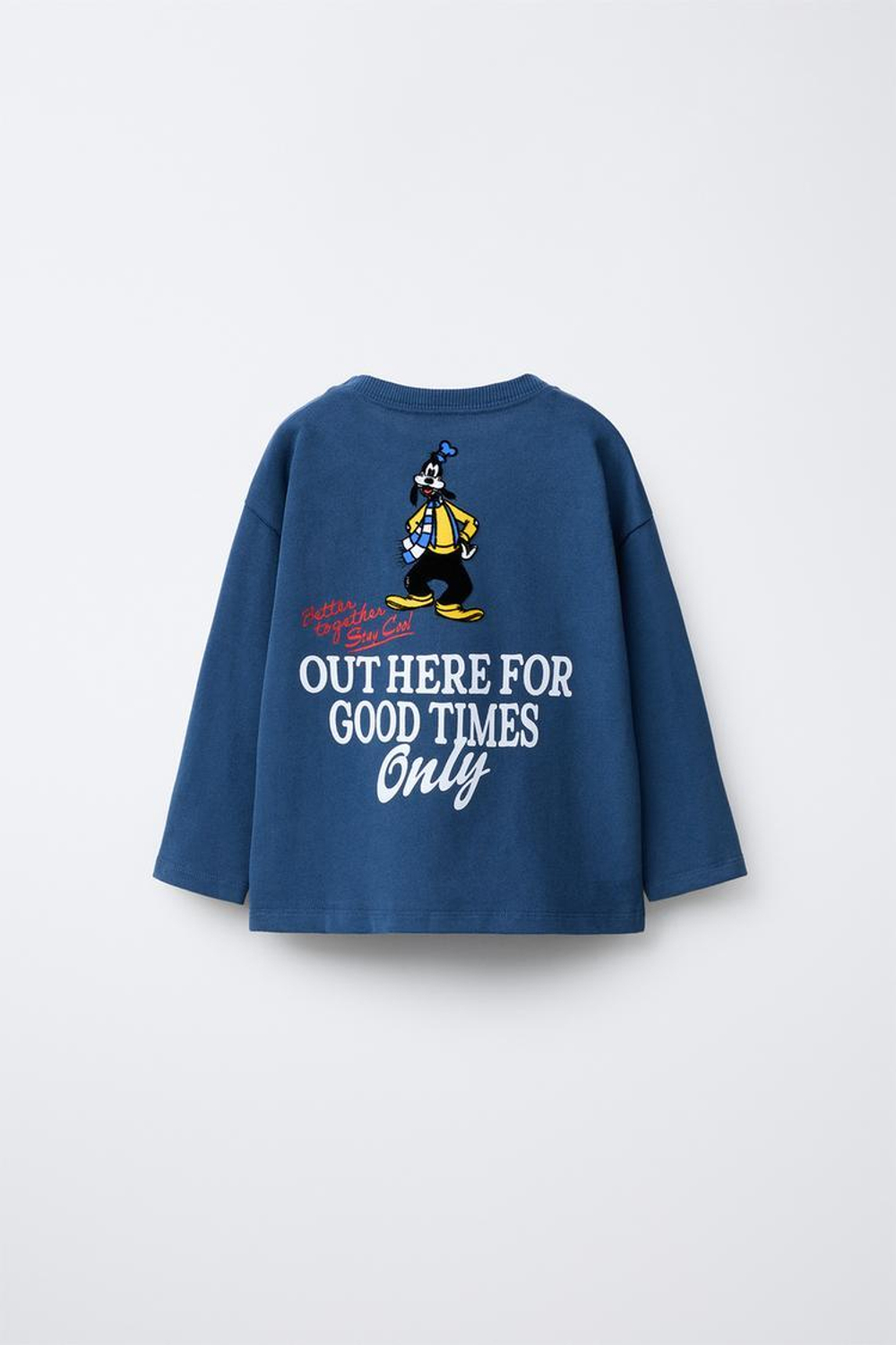 ZARA ФУТБОЛКА СРЕДНЕЙ ПЛОТНОСТИ MICKEY MOUSE AND FRIENDS © DISNEY, СИНИЙ