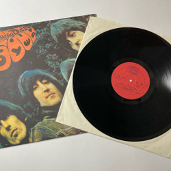 Винтажная виниловая пластинка LP The Beatles Битлз Rubber Soul Резиновая Душа (СССР 1991)