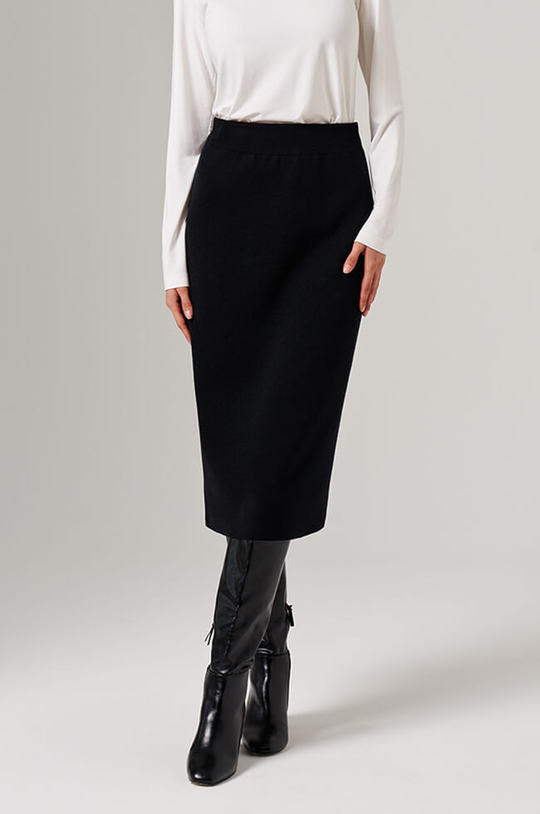 4865 Юбка женская (черный)