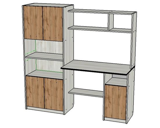 Стол ЛАВОРО-7 левый