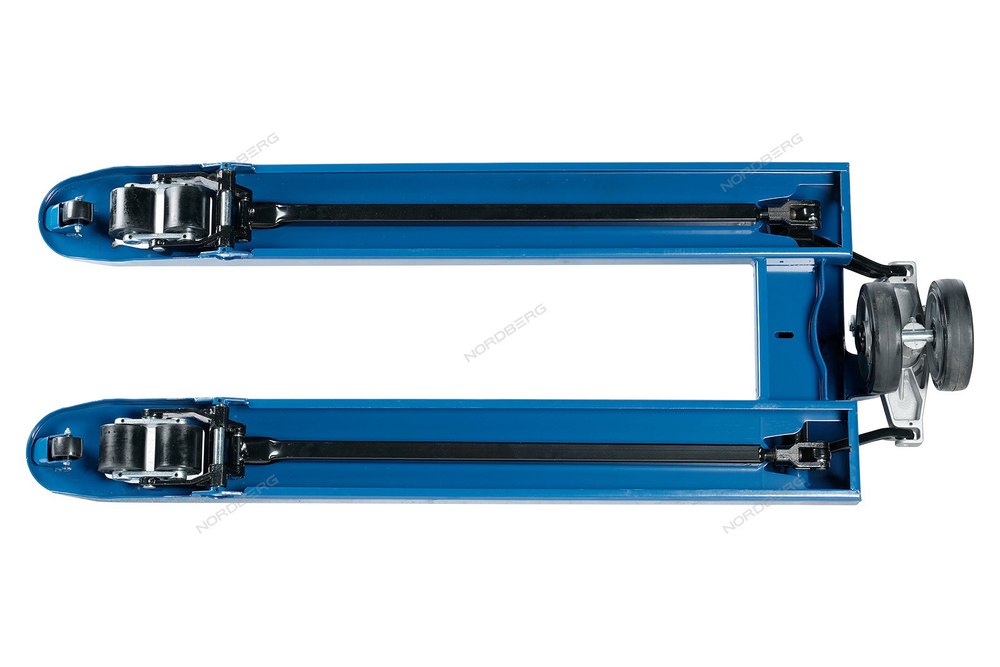 NORDBERG (N3902-25R) Тележка (рохля) складская гидравлическая 2.5 т, с резиновыми колесами