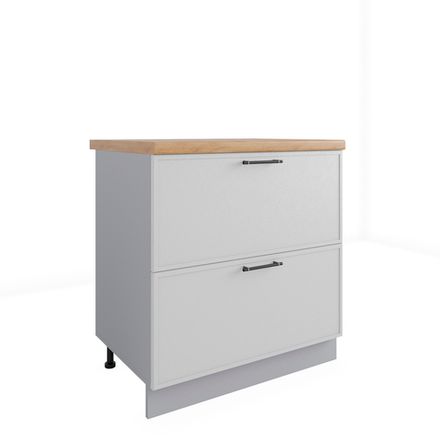 Кухня Модуль СК2 800 Марта Белый Скин