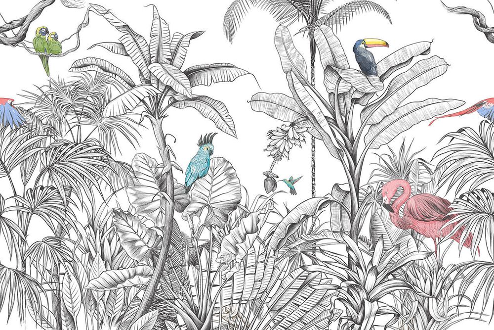 Бесшовная фреска MOD-80, 2,7 м (Ширина 4 м)