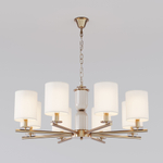 Подвесная люстра Eurosvet Caprera 60146/8 латунь