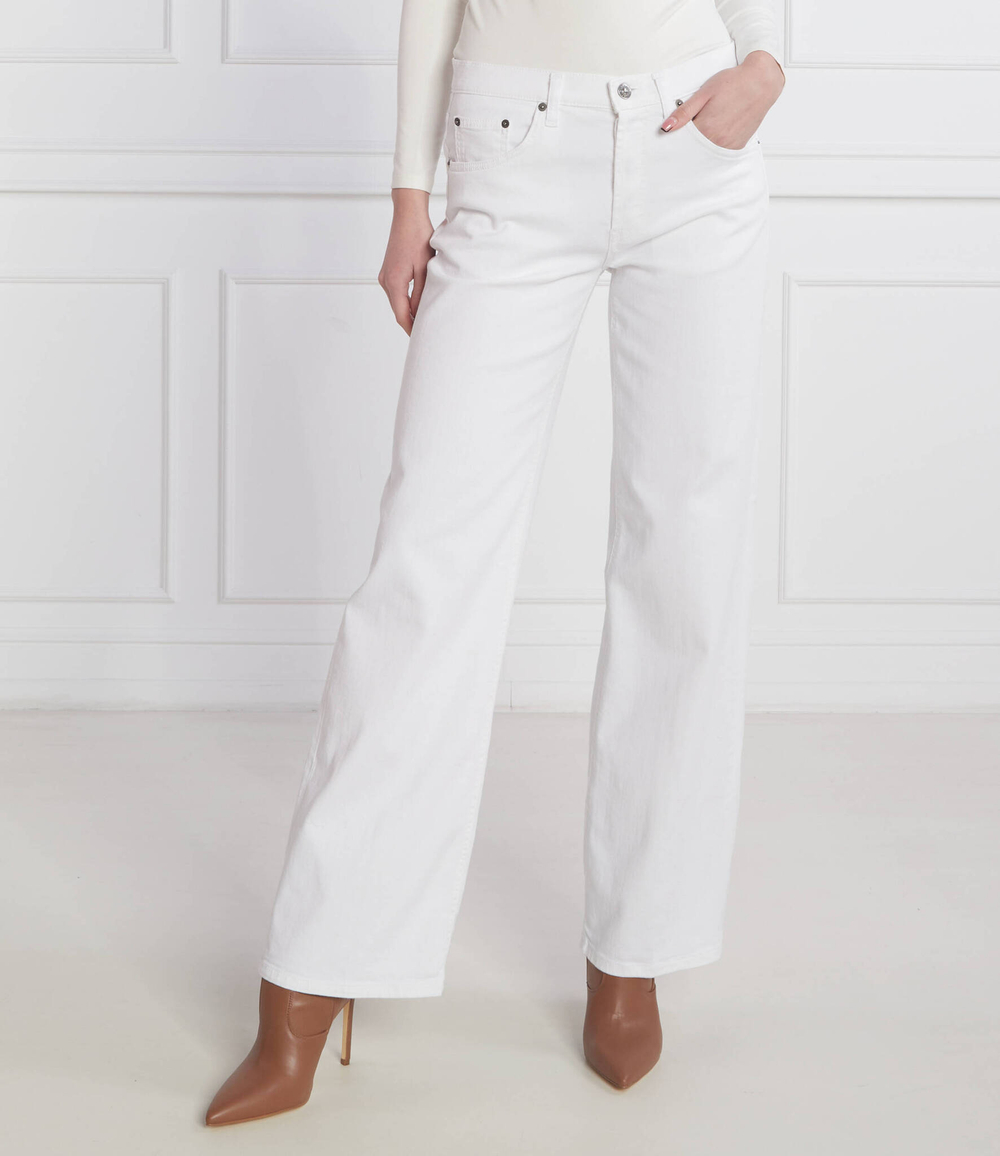 джинсы jacklyn DONDUP - made in Italy - белый(DP427 BS0030D PTD)