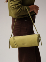 Замшевая сумка DBR 31343 киви/велюр