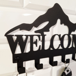 Ключница настенная Welcome для ключей, украшения интерьера и хранения аксессуаров, украшений и других мелочей