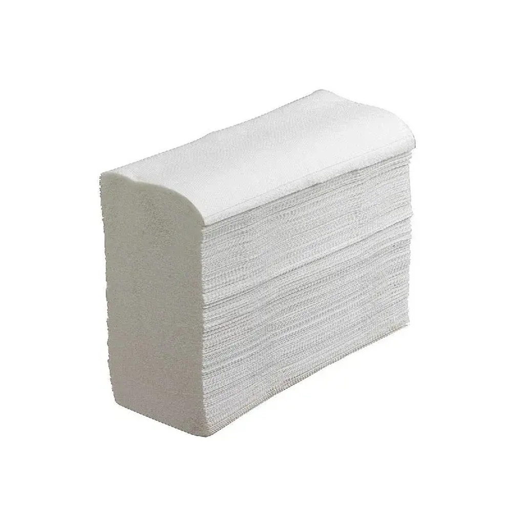 Полотенца бумажные V-сложения, «Евро Стандарт», 1 слой. Количество: 200 шт./уп.