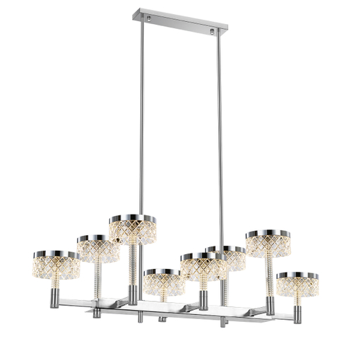 Люстра MD21020075-8B chrome