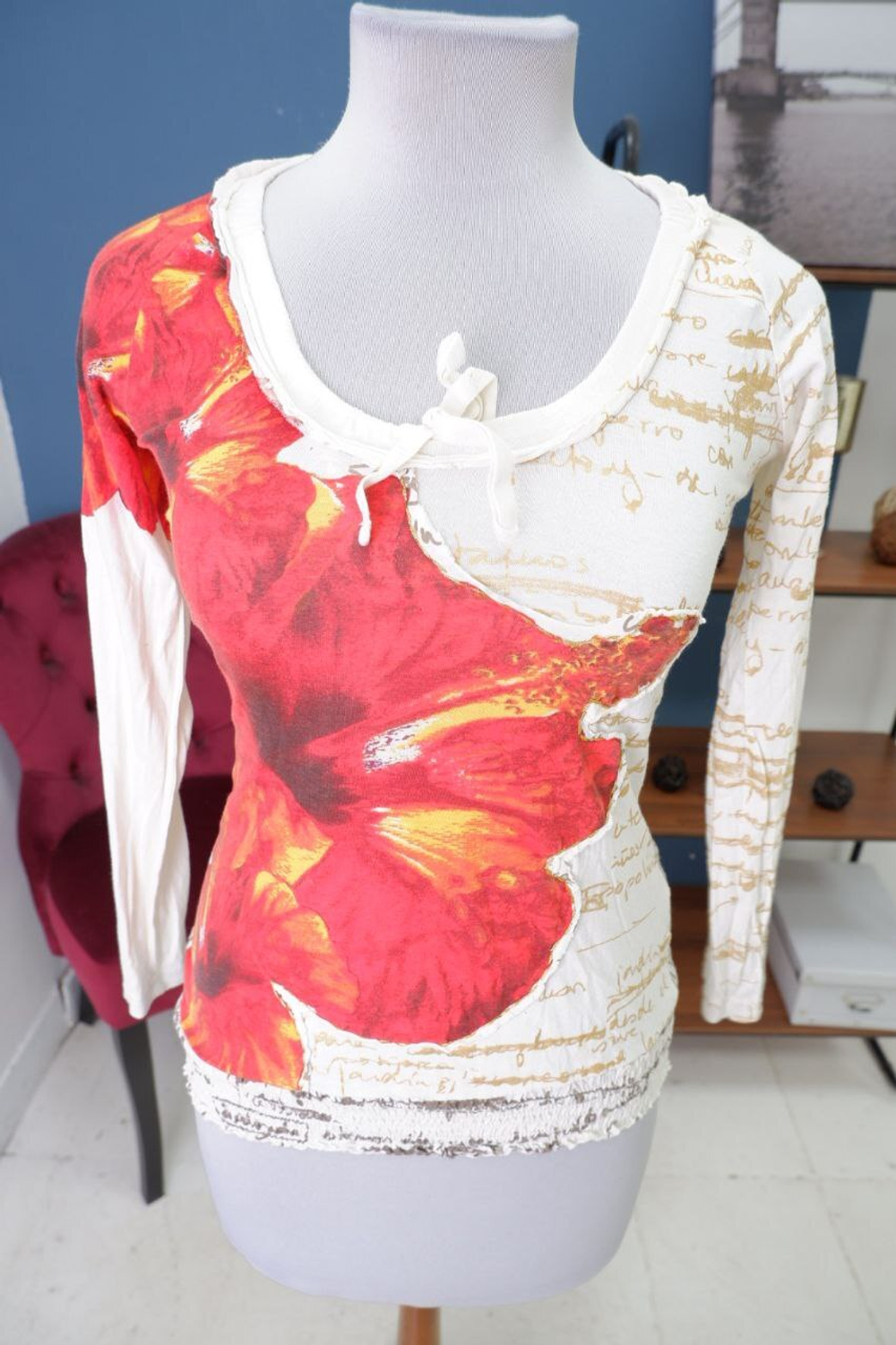 Лонг яркий красивый 42 размер