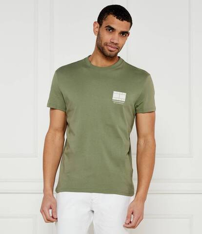 Футболка Tommy Jeans - хаки(DM0DM20814)
