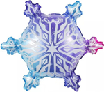 Фигура 26" Волшебная снежинка, Градиент в уп Fl