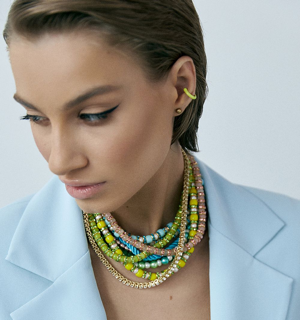 Кафф с эмалью Rio