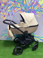 Коляска  OZON Ecco (2 в 1) (RIKO BASIC) 25 слоновая кость-бежевый