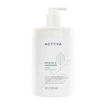 Kemon Actyva Кондиционер для придания объема и утолщения тонким волосам Volume E Corposita Conditioner, 1000ml