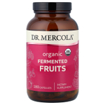 Dr. Mercola, органические ферментированные фрукты, 180 капсул