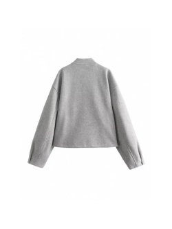 Куртка-бомбер оверсайз