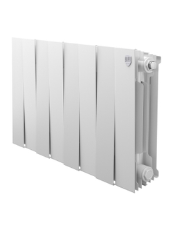 Радиатор биметаллический Royal Thermo PianoForte 300 Белый - 8 секц.