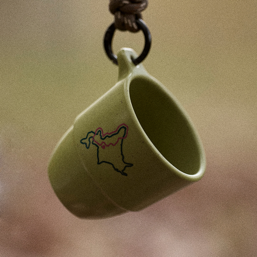 Кружка Nothomme Blue Solitary Bird Series Mug