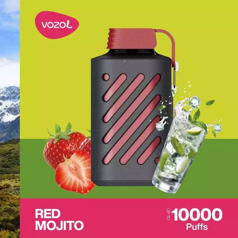 VOZOL GEAR 10000 - Red Mojito (5% nic)