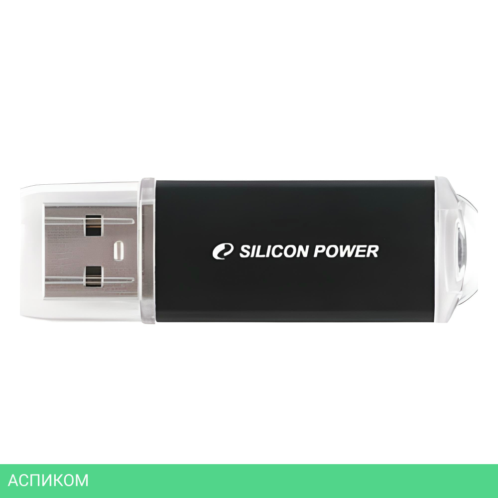USB Flash-накопитель Silicon-Power Ultima II I-Series 64Gb черный (SP064GBUF2M01V1K)